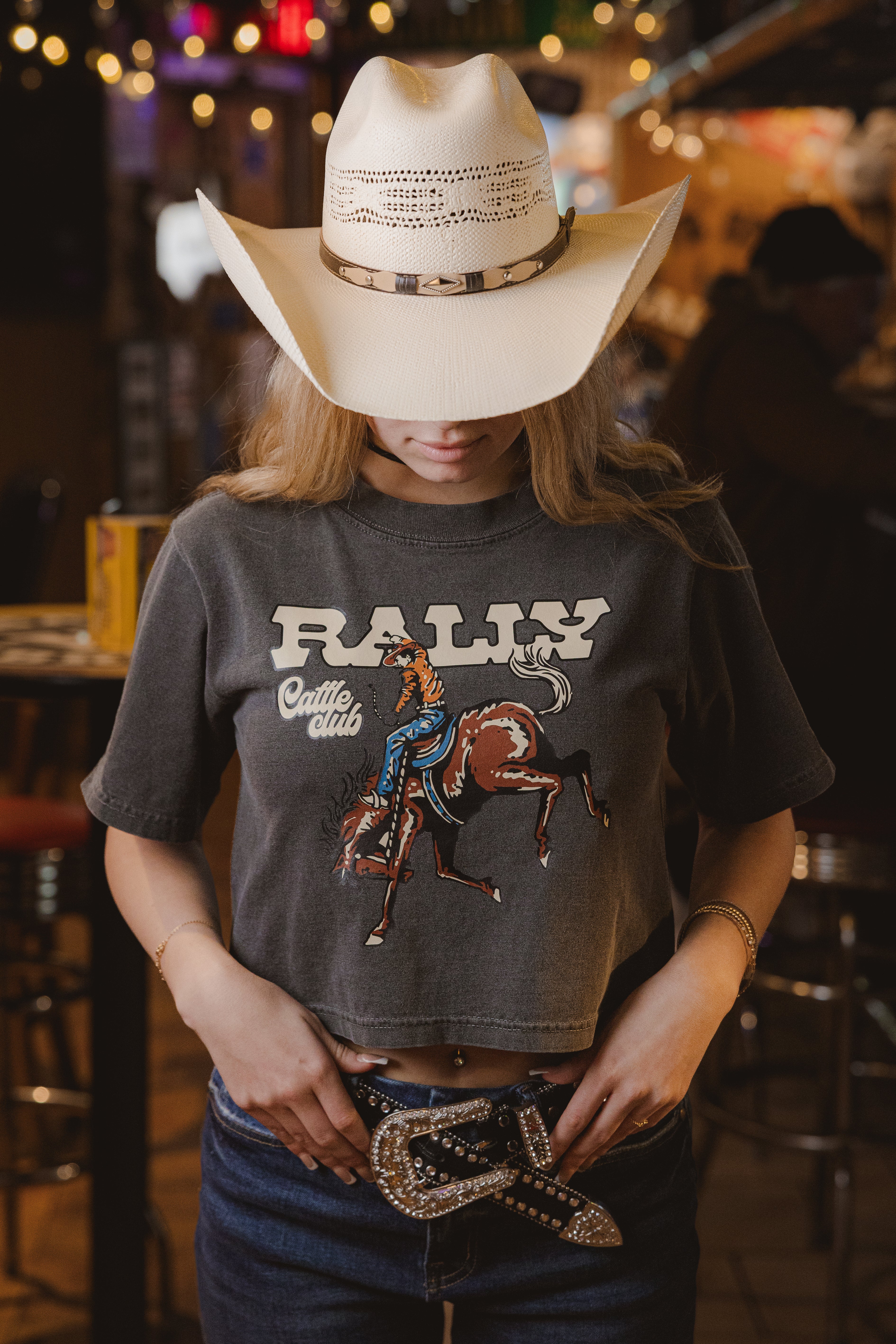 Women’s Cattle Club Crop Top
