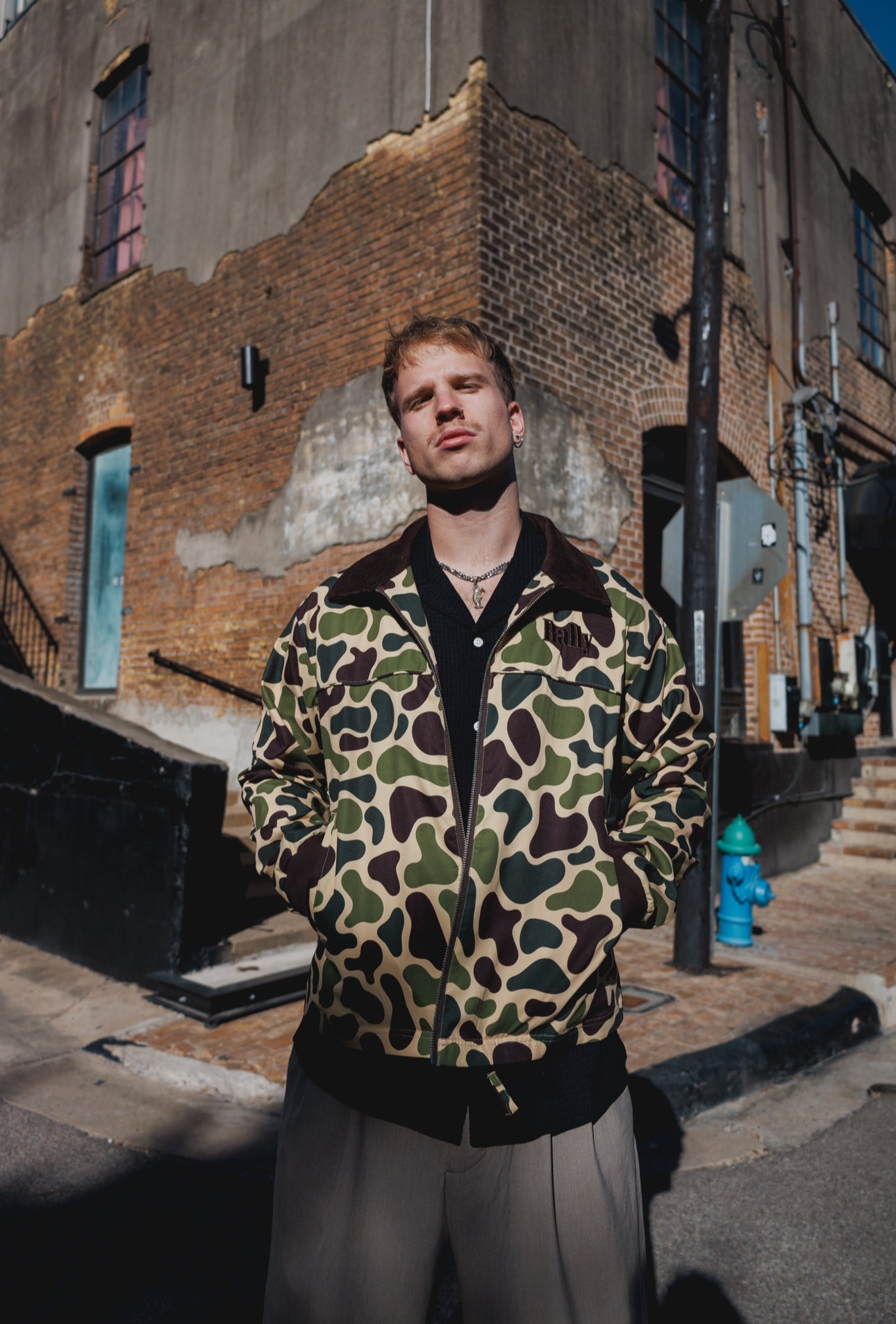 Retro Camo Lifestyle Jacket