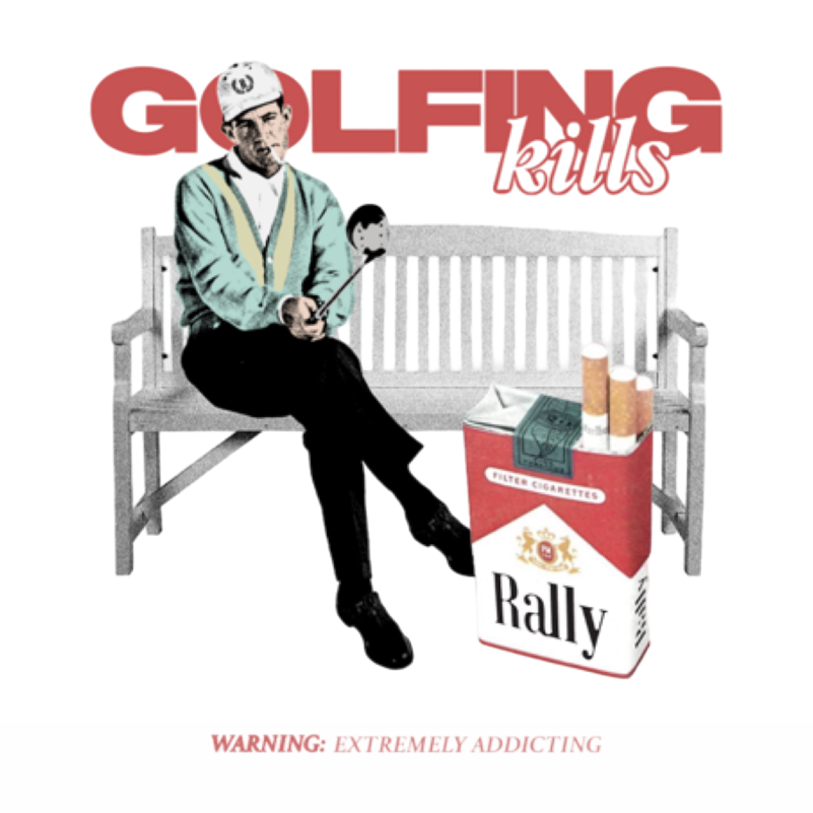 Golfing Kills Premium Tee