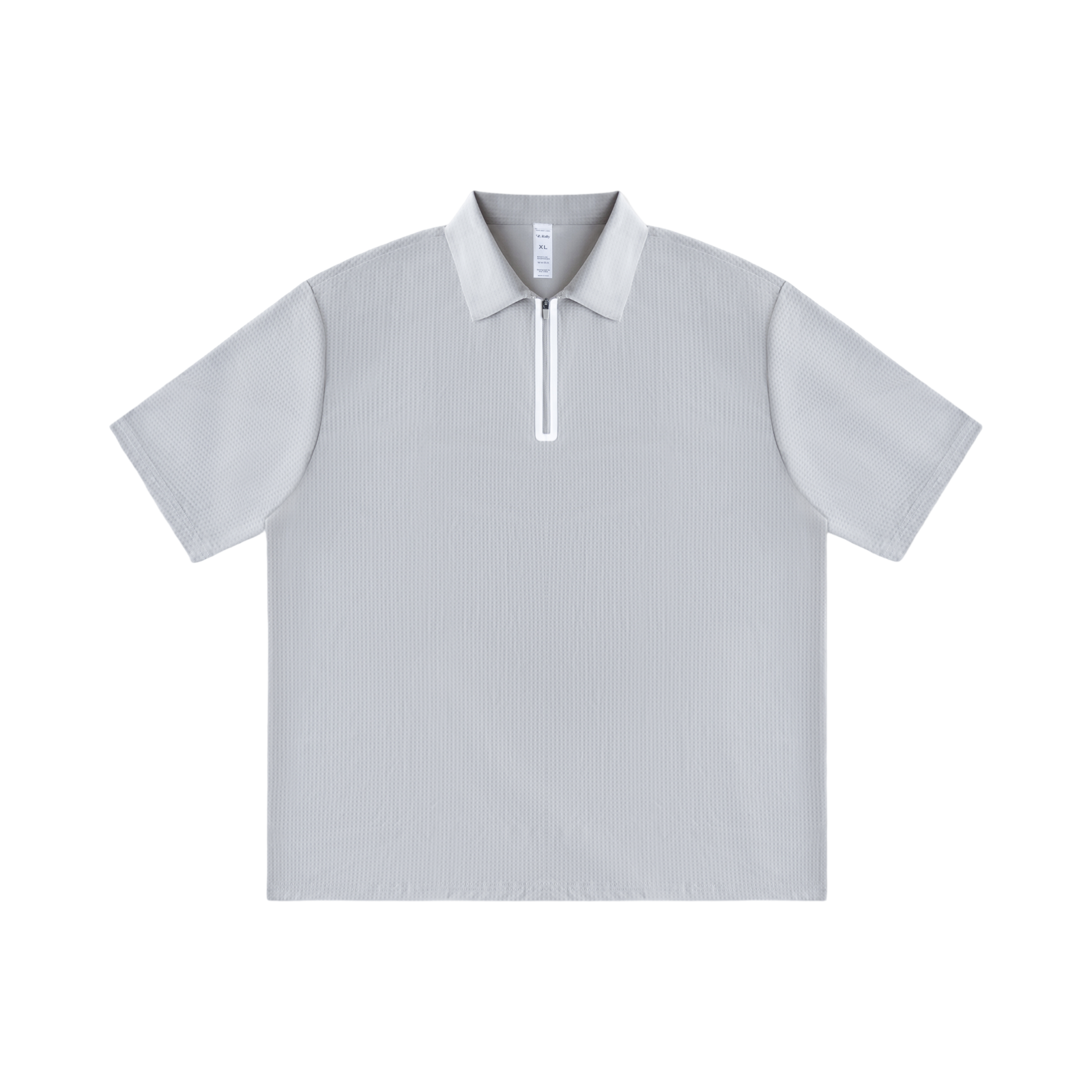 Reinforced Zip Polo