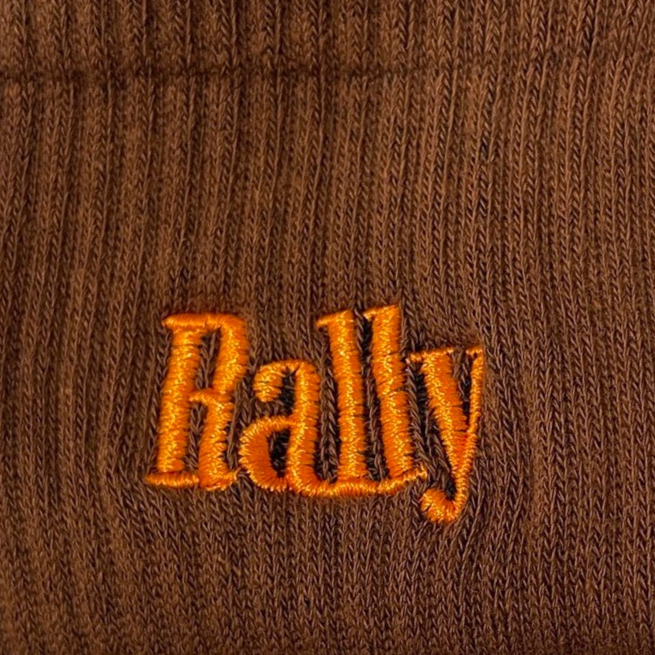 Rally High Socks Embroidered