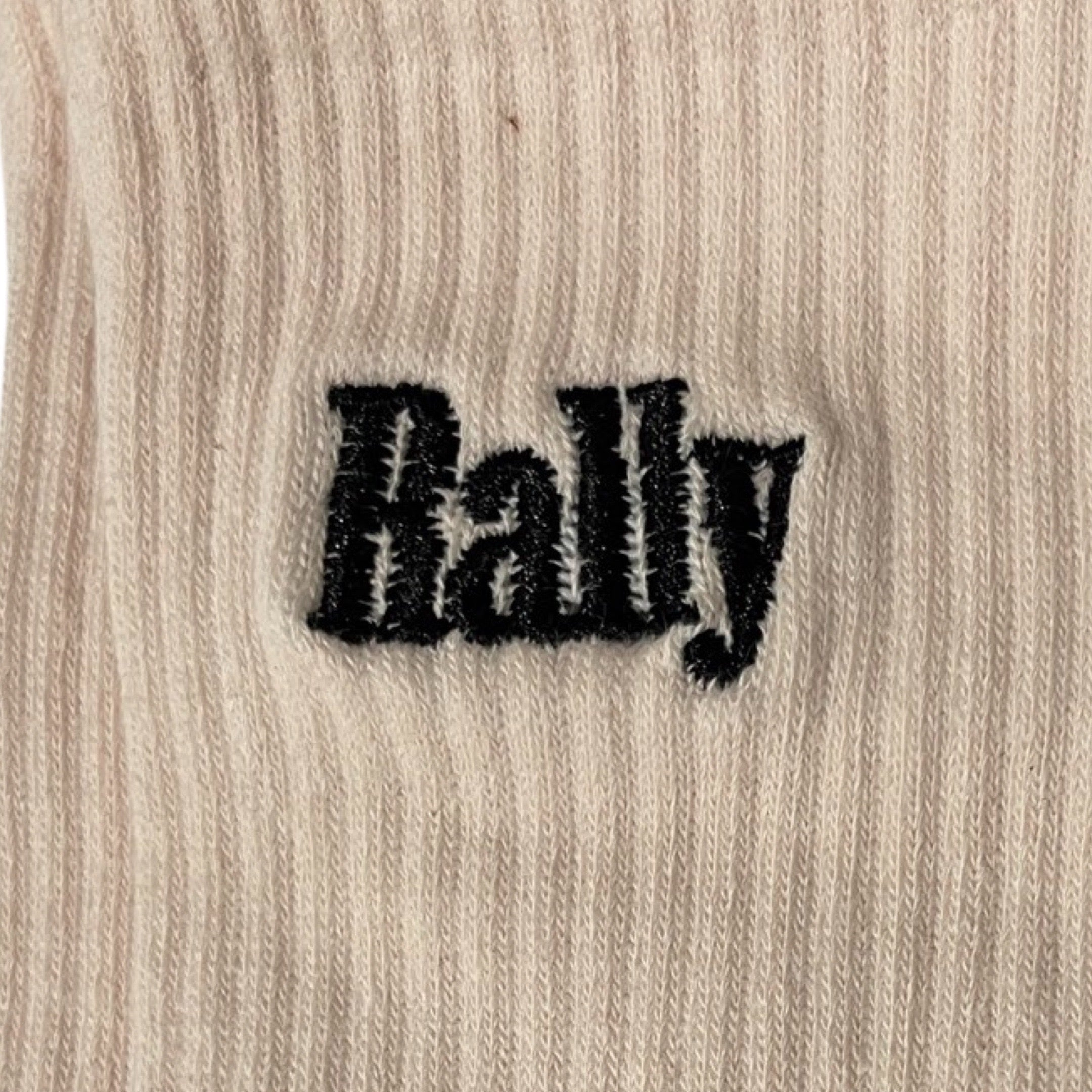 Rally High Socks Embroidered
