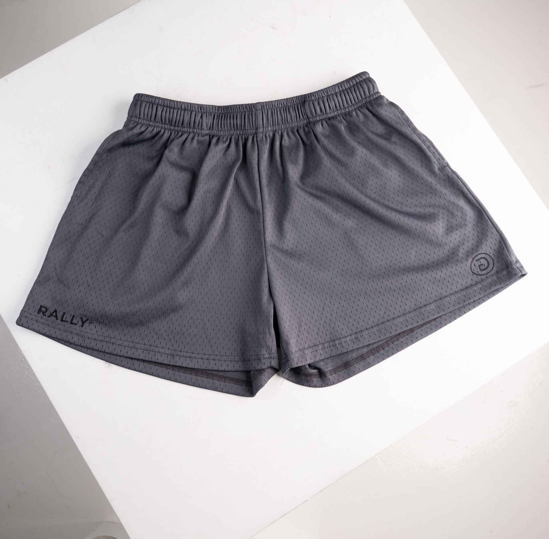 Grey Mesh Short