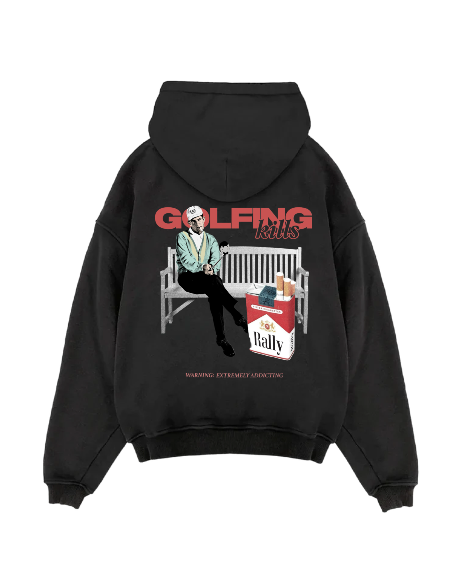 Golfing Kills Hoodie Rally Golf