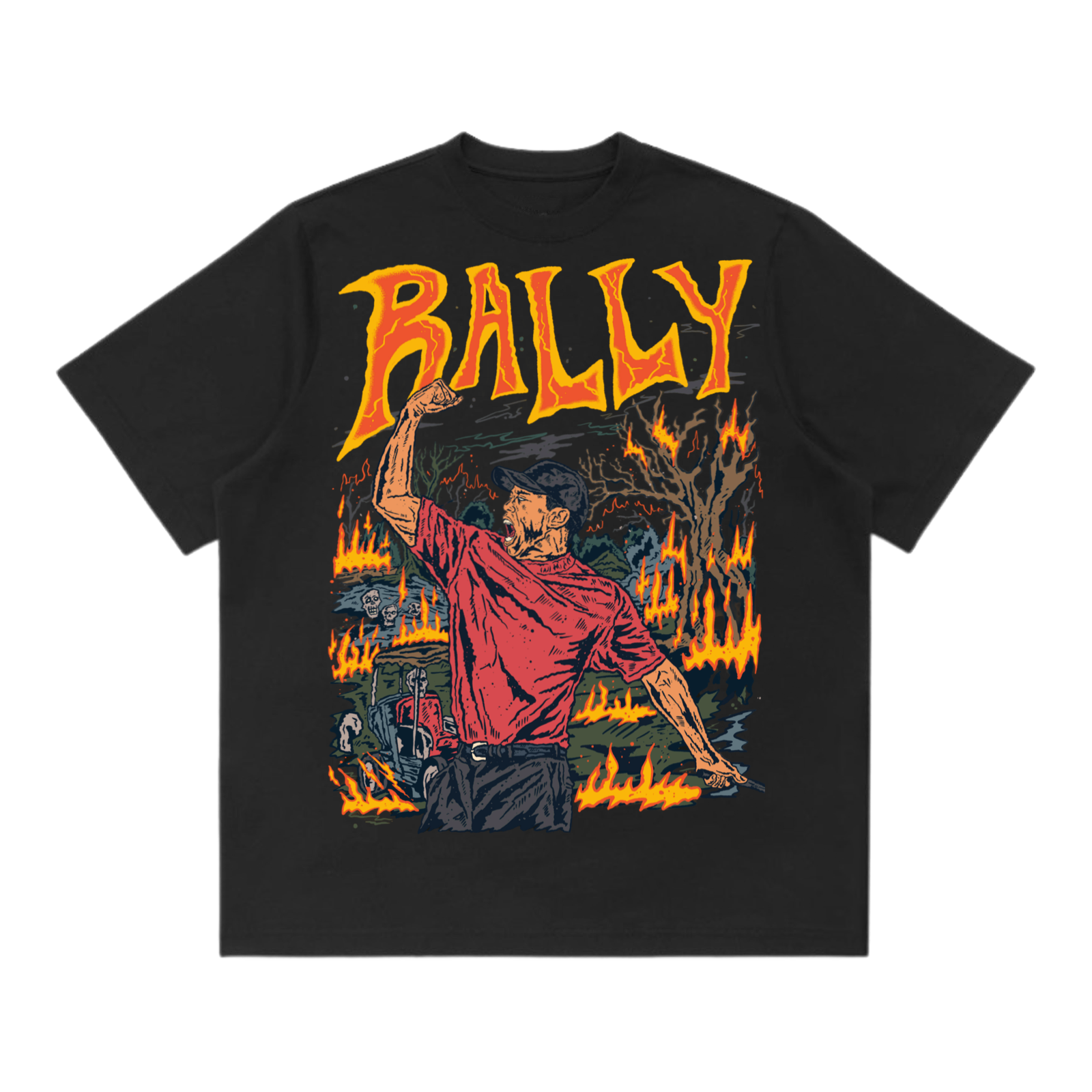 RALLY HALLOWEEN OVERSIZED TEE