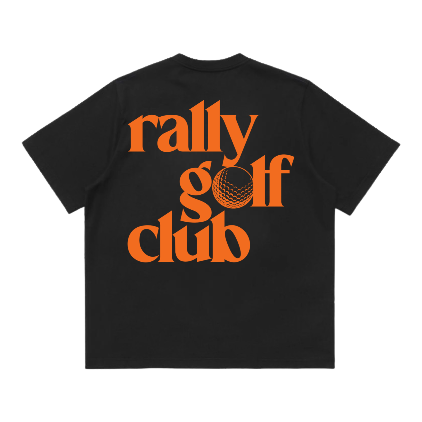 MEMBERSHIP ONLY TEE BLACK AND ORANGE